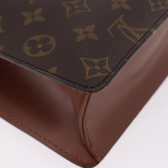 LOUIS VUITTON Monogram Monceau 28 Hand Bag M51185 LV Auth 187221