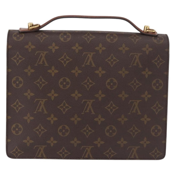 LOUIS VUITTON Monogram Monceau 28 Hand Bag M51185 LV Auth 187221