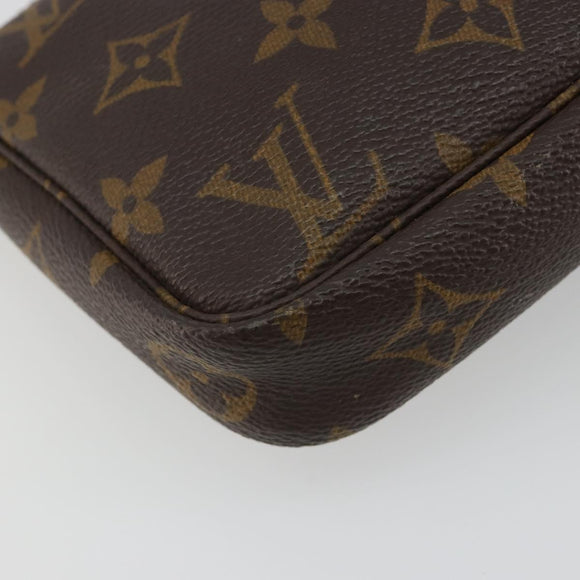 LOUIS VUITTON Monogram Pochette Accessoires Pouch M51980 LV Auth 187223V