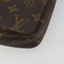 LOUIS VUITTON Monogram Pochette Accessoires Pouch M51980 LV Auth 187223V-16