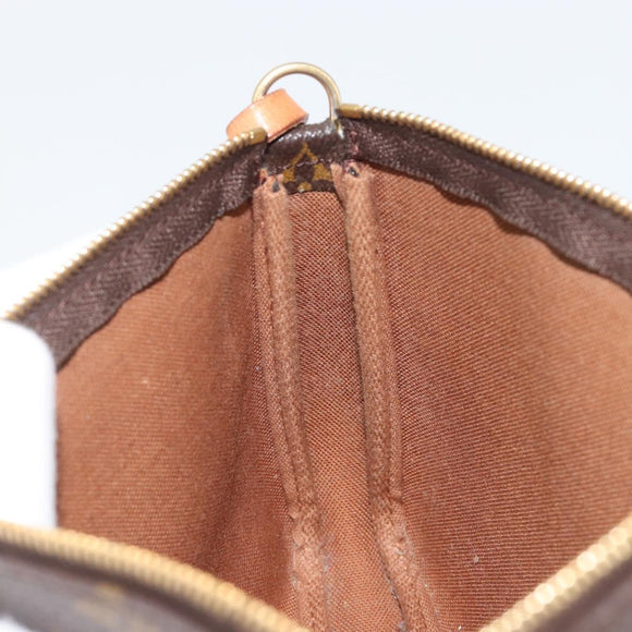 LOUIS VUITTON Monogram Pochette Accessoires Pouch M51980 LV Auth 187223V