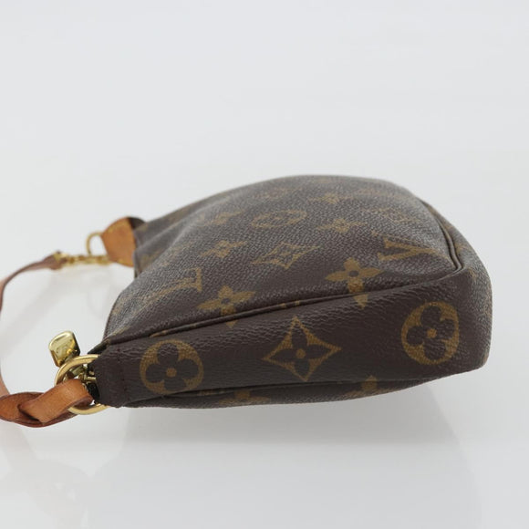 LOUIS VUITTON Monogram Pochette Accessoires Pouch M51980 LV Auth 187223V