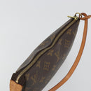 LOUIS VUITTON Monogram Pochette Accessoires Pouch M51980 LV Auth 187223V-6