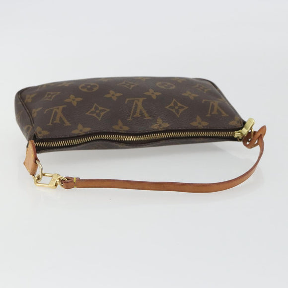 LOUIS VUITTON Monogram Pochette Accessoires Pouch M51980 LV Auth 187223V