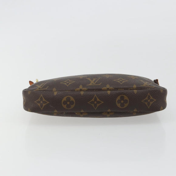 LOUIS VUITTON Monogram Pochette Accessoires Pouch M51980 LV Auth 187223V