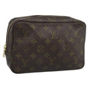 LOUIS VUITTON Monogram Trousse Toilette 23 Clutch Bag M47524 LV Auth 187251-1
