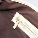 GUCCI GG Canvas Sherry Line Tote Bag Beige Gold 137396 Auth 187252-21