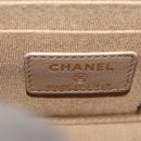 CHANEL Matelasse Chain Shoulder Bag Lamb Skin Black Gold CC Auth 187256SAM-19