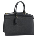 LOUIS VUITTON Epi Riviera Hand Bag Black M48182 LV Auth 187260-1
