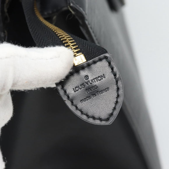 LOUIS VUITTON Epi Riviera Hand Bag Black M48182 LV Auth 187260