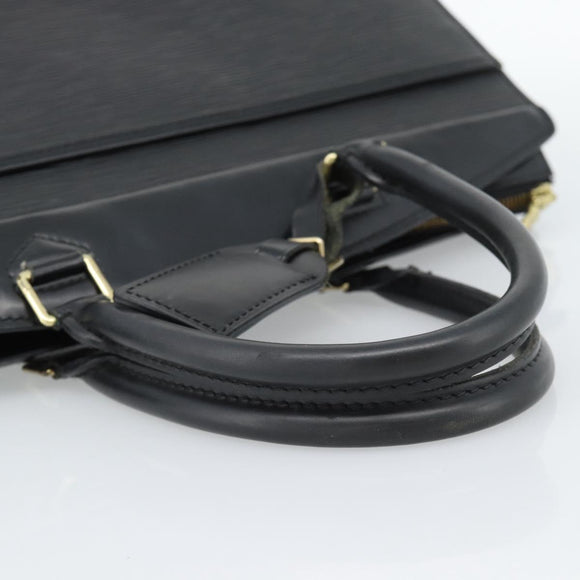 LOUIS VUITTON Epi Riviera Hand Bag Black M48182 LV Auth 187260
