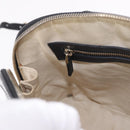 GUCCI Micro GG Canvas Bag Patent Leather 2way Outlet Black 309617 Auth 187261-23