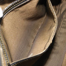 FENDI Zucca Canvas Tote Bag Black Brown Auth 187262A-21