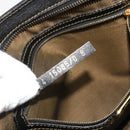 FENDI Zucca Canvas Tote Bag Black Brown Auth 187262A-22