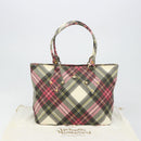 Vivienne Westwood Tote Bag PVC Canvas Pink Gold Auth 187266V-12