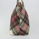 Vivienne Westwood Tote Bag PVC Canvas Pink Gold Auth 187266V-3