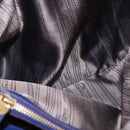 Salvatore Ferragamo Gancini Chain Shoulder Tote Bag Leather Blue Auth 187269V-10