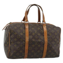 LOUIS VUITTON Monogram Sac Souple 35 Boston Bag M41626 LV Auth 187270-1