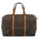 LOUIS VUITTON Monogram Sac Souple 35 Boston Bag M41626 LV Auth 187270-2