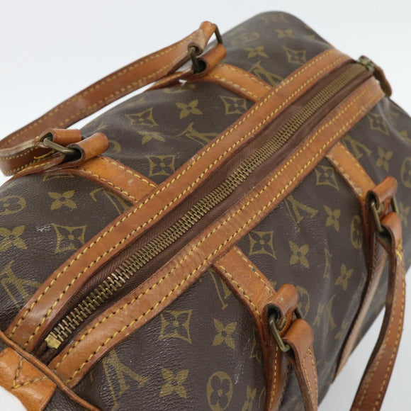 LOUIS VUITTON Monogram Sac Souple 35 Boston Bag M41626 LV Auth 187270