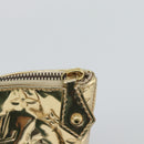 LOUIS VUITTON Monogram Miroir Bellevue GM Hand Bag Gold LV Auth 187271-20