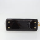 LOUIS VUITTON Monogram Vernis Blair MM Bag 2way Amarante M91619 LV Auth 187272A-5