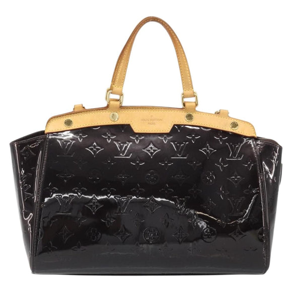 LOUIS VUITTON Monogram Vernis Blair MM Bag 2way Amarante M91619 LV Auth 187272A