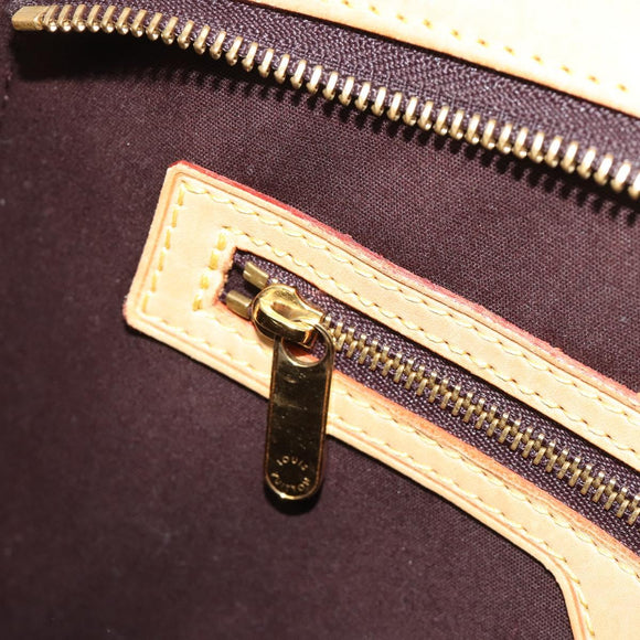 LOUIS VUITTON Monogram Vernis Blair MM Bag 2way Amarante M91619 LV Auth 187272A