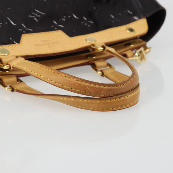 LOUIS VUITTON Monogram Vernis Blair MM Bag 2way Amarante M91619 LV Auth 187272A