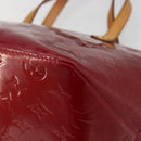 LOUIS VUITTON Monogram Vernis Bellevue PM Bag Pomme D'amour M93583 Auth 187275A-16