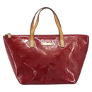 LOUIS VUITTON Monogram Vernis Bellevue PM Bag Pomme D'amour M93583 Auth 187275A-13