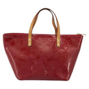 LOUIS VUITTON Monogram Vernis Bellevue PM Bag Pomme D'amour M93583 Auth 187275A-2