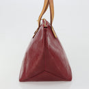 LOUIS VUITTON Monogram Vernis Bellevue PM Bag Pomme D'amour M93583 Auth 187275A-3