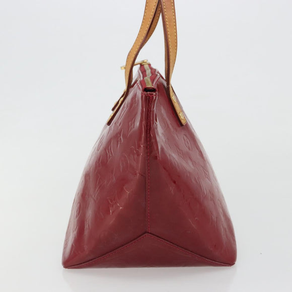 LOUIS VUITTON Monogram Vernis Bellevue PM Bag Pomme D'amour M93583 Auth 187275A