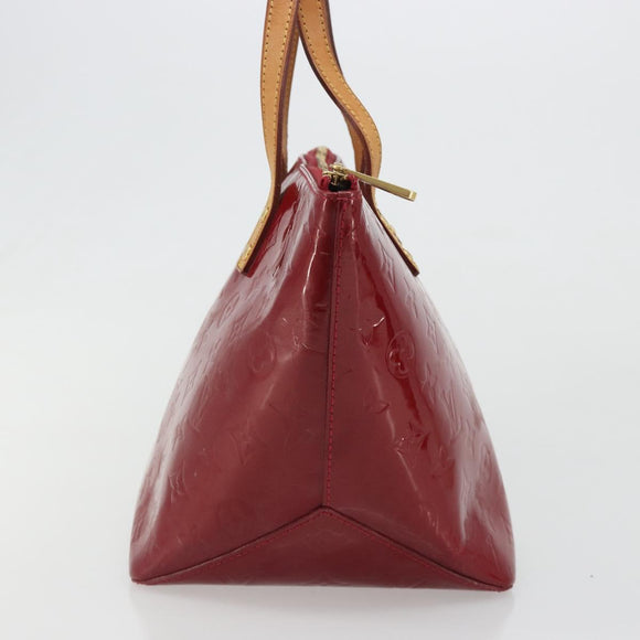 LOUIS VUITTON Monogram Vernis Bellevue PM Bag Pomme D'amour M93583 Auth 187275A
