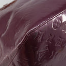 LOUIS VUITTON Monogram Vernis Bellevue GM Tote Bag Violet M93588 LV Auth 187276-16
