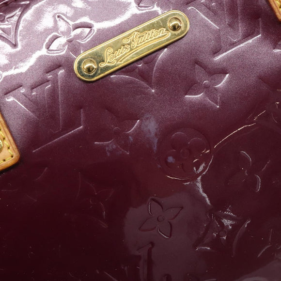 LOUIS VUITTON Monogram Vernis Bellevue GM Tote Bag Violet M93588 LV Auth 187276