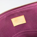 LOUIS VUITTON Monogram Vernis Bellevue GM Tote Bag Violet M93588 LV Auth 187276-21