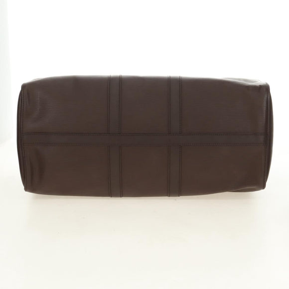LOUIS VUITTON Epi Keepall 45 Boston Bag Mocha M5906D LV Auth 187277V