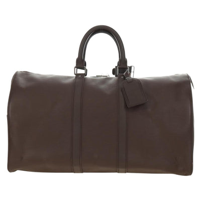 LOUIS VUITTON Epi Keepall 45 Boston Bag Mocha M5906D LV Auth 187277V - 0
