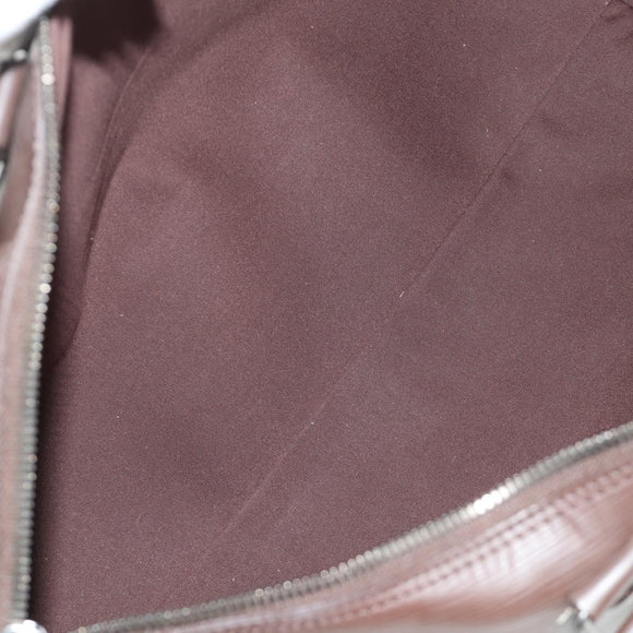 LOUIS VUITTON Epi Keepall 45 Boston Bag Mocha M5906D LV Auth 187277V