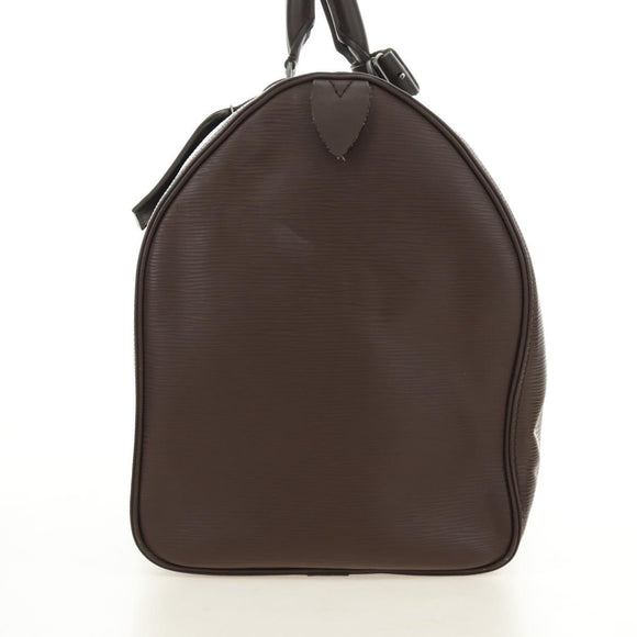 LOUIS VUITTON Epi Keepall 45 Boston Bag Mocha M5906D LV Auth 187277V