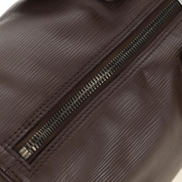 LOUIS VUITTON Epi Keepall 45 Boston Bag Mocha M5906D LV Auth 187277V
