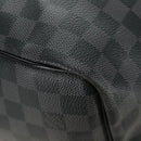 LOUIS VUITTON Damier Graphite Keepall Bandouliere 55 Bag N41413 LV Auth 187280V-19