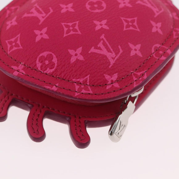 LOUIS VUITTON Monogram LV Club Charm Bag Charm Pink M02298 LV Auth 187287SM