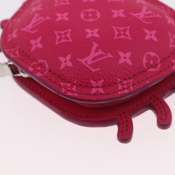 LOUIS VUITTON Monogram LV Club Charm Bag Charm Pink M02298 LV Auth 187287SM