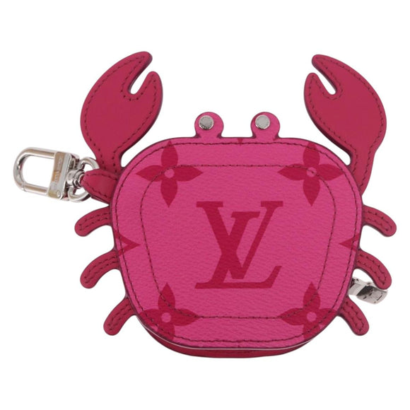 LOUIS VUITTON Monogram LV Club Charm Bag Charm Pink M02298 LV Auth 187287SM