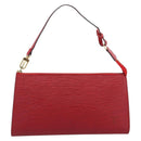 LOUIS VUITTON Epi Pochette Accessoires Pouch Red M52947 LV Auth 187289A-2