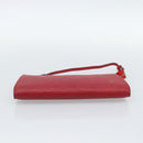 LOUIS VUITTON Epi Pochette Accessoires Pouch Red M52947 LV Auth 187289A-9
