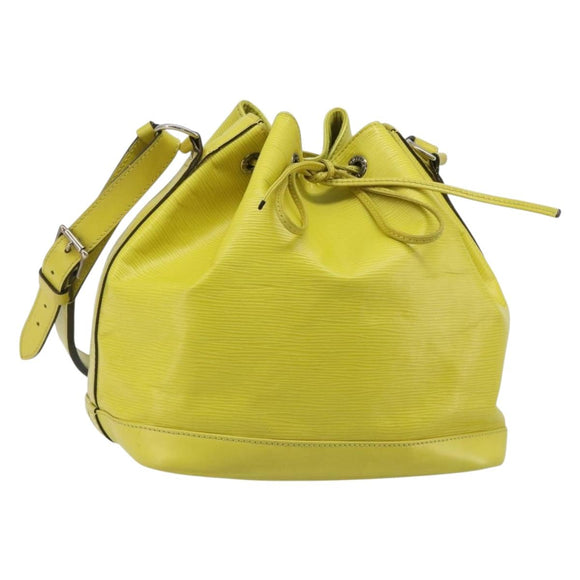 LOUIS VUITTON Epi Petit Noe Shoulder Bag Pistachian M40969 LV Auth 187291A